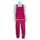 Kinder tuinoverall fuchsia 116/164